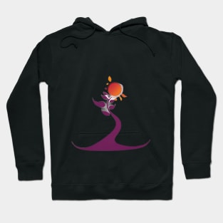 Mystical Flame Tree Artwork No. 881 Hoodie